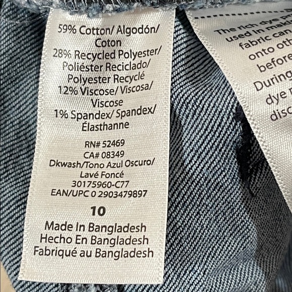 SOFIA VERGARA Melisa High Rise Flare Denim Jeans Size 10 NEW - Picture 13 of 15